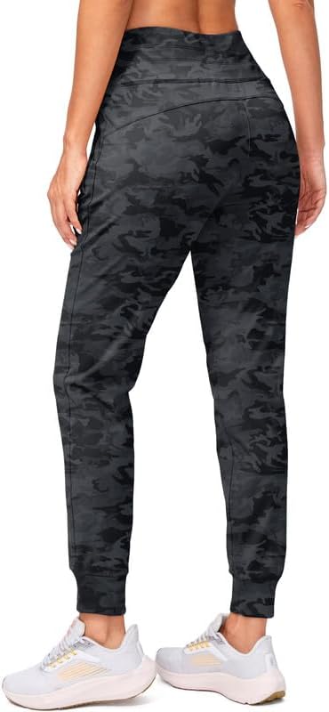 G Gradual Women's Fleece Lined Joggers High Waisted Water Resistant Thermal Winter Sweatpants Running Hiking Pockets - Image 3