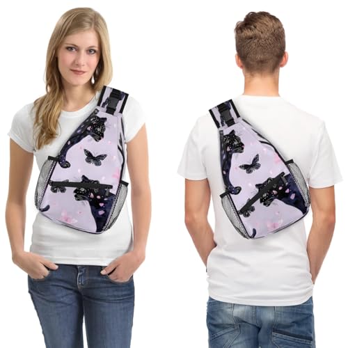 Bolso tipo sling unisex para senderismo y viaje miniatura 7