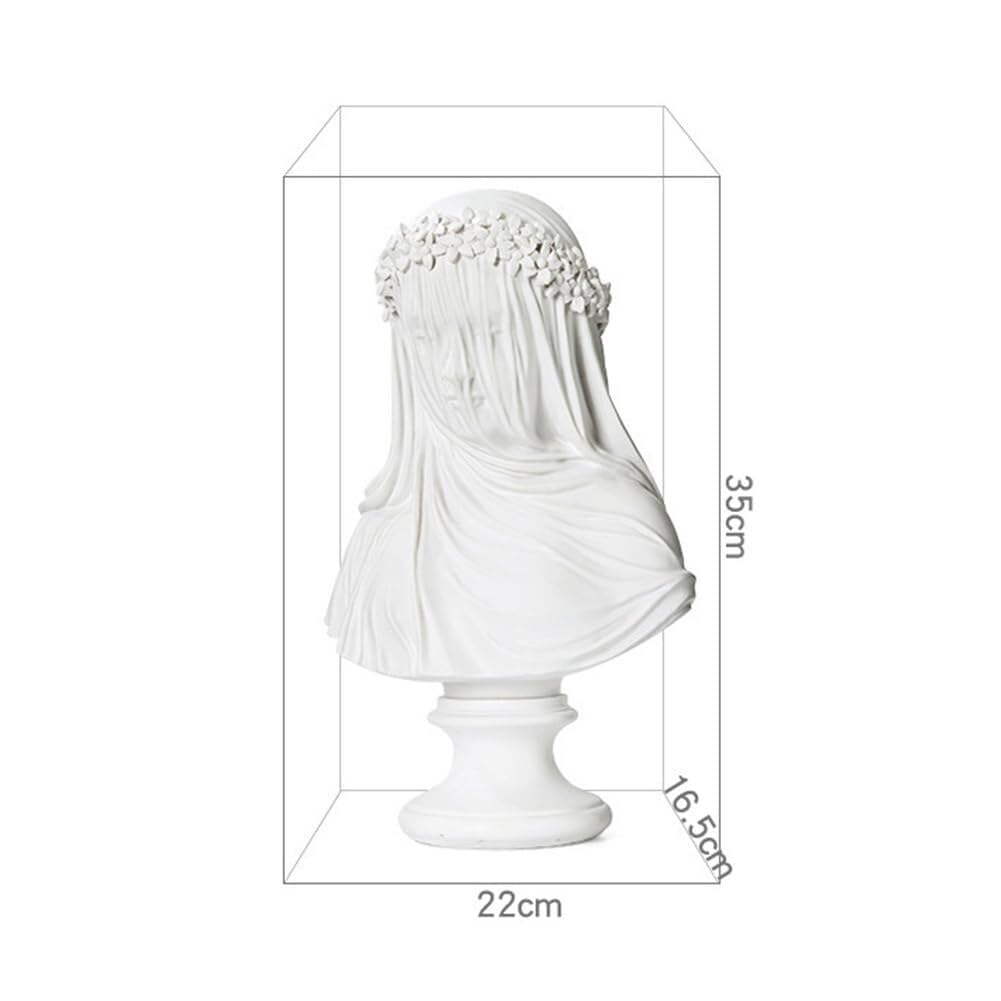 Decoración para el hogar Adorno Decorativo gótico Hecho a Mano de 35,5 cm (14 Pulgadas) for el hogar, Ideal for Colecciones Arte Regalos para recién Casados