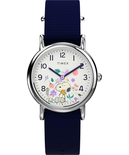 Montre Peanuts Timex TW2Y30800 homme : l'idée cadeau parfaite avec bracelet tissu