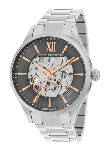 Image of French Connection Automatic Grey Dial Men's Watch-FCA10SM