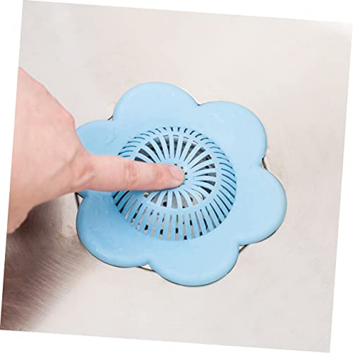 Colador de silicona para fregadero y baño color rosa miniatura 2