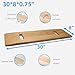 Slide Transfer Board with Handles,FSA Eligible,Made of Heavy-Duty Wood,Mobility Aid for Senior and Handicap,Load Capacity Up to 500 lbs (30 * 8 * 0.75)