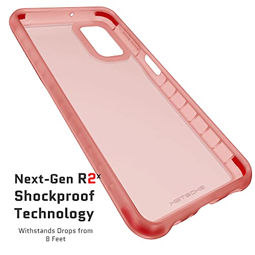 Image of Ghostek COVERT Samsung A32 5G Case with Clear Slim Fit Design and Anti-Slip Grip Bumper Premium Shockproof Protection Thin Protective Phone Covers Designed for 2021 Samsung Galaxy A32 5G (6.5 inch) (Pink)