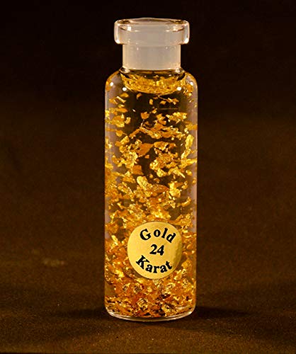 Dekoration echtes 24 Karat Gold auch für die Reichtumsecke (1,8x5,3 cm) F13L8