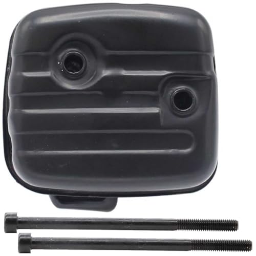 SECURA Auspuff DF mit Auspuffschrauben kompatibel mit Husqvarna 350 (20070100001-Current) Motorsäge