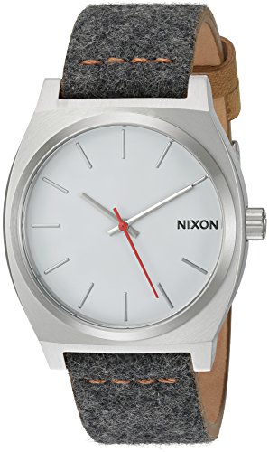 Nixon Women 's ' Time Teller ' Quartz Metal and Cloth Automatic Watch, Color :�O���[(���f��: a0452476 ? 00 )