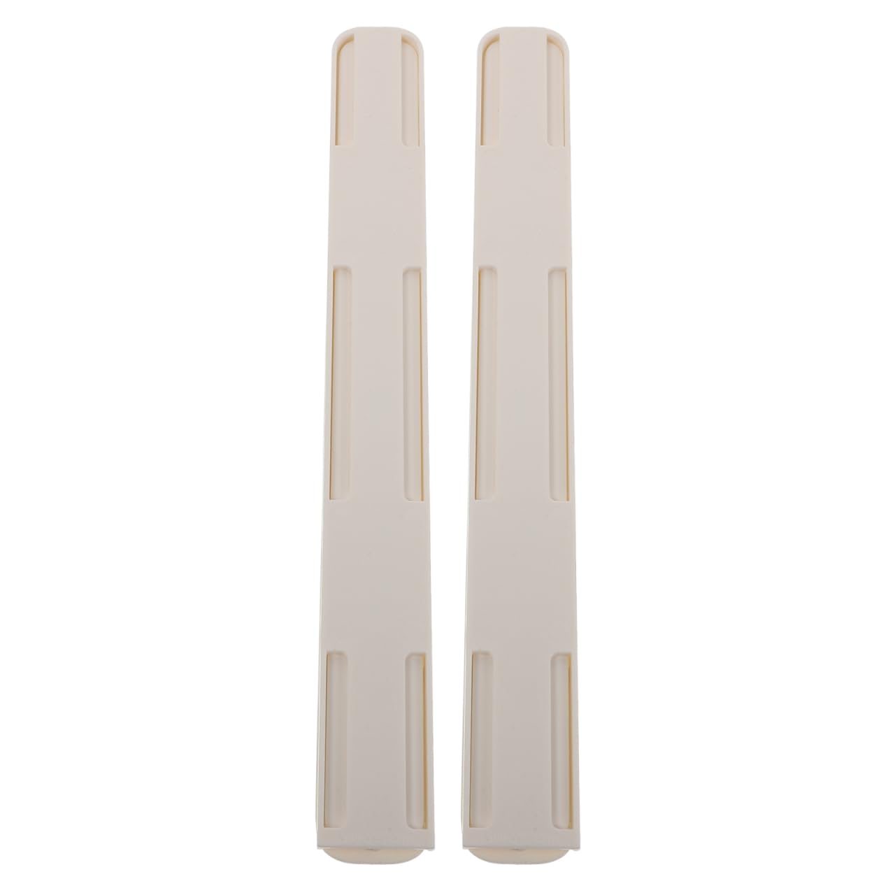 Angoily Self-Adhesive Drawer Guide Slide, Drawer Slide Rails for Smooth Operation Cabinets and Dressers, White