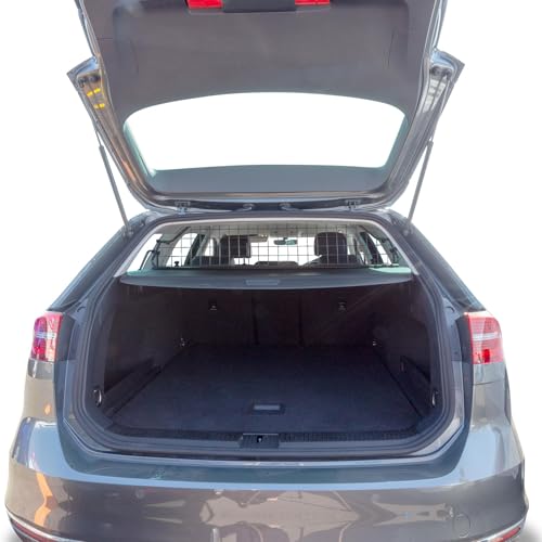 Travall Hundegitter für Volkswagen Passat 2014-2019, fahrzeugspezifisches Trenngitter für den Kofferraum aus Stahl, passgenau für sicheren Hundetransport