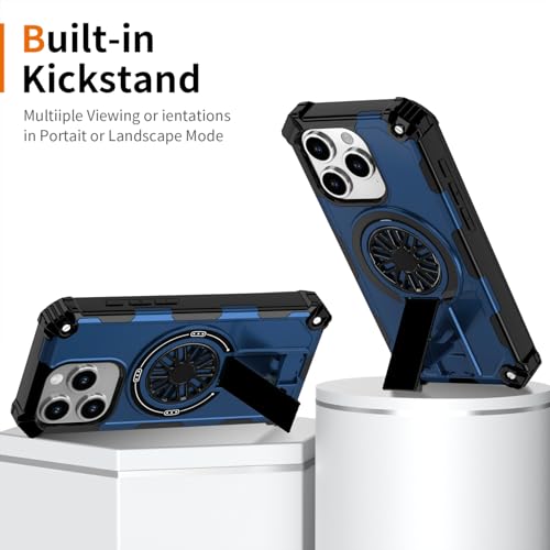 Coque antichoc iPhone 15 Pro Max avec protection écran et support - 3