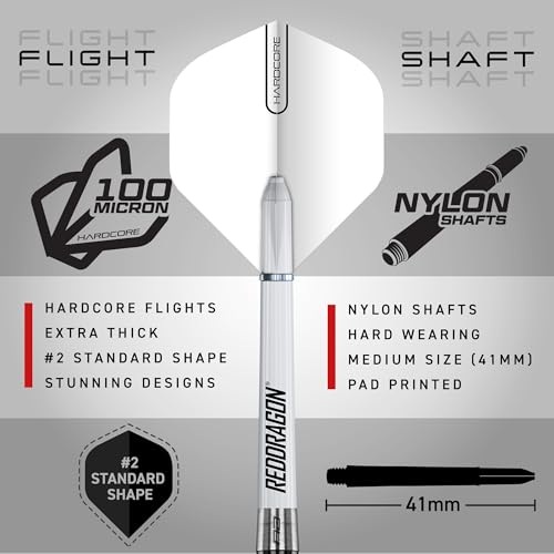 Red Dragon AM0183W Pegasus Soft Tip: 20G - Tungsten Darts Set thumb #2