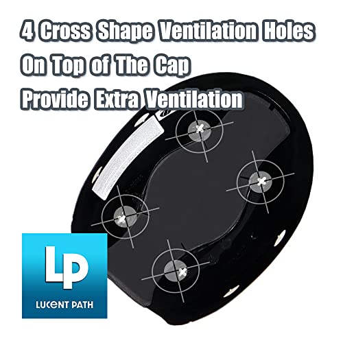 Lucent Path Black Baseball Bump Cap Hard Hat Helmet Safety Cap For Men And Women #TOP6