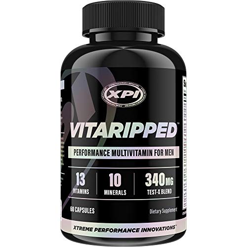 Vitaripped 60 Caps - Complete Multivitamin for The Active Man - Over 20