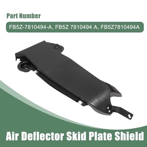 Image of FB5Z7810494A Skid Plate Shield Lower Air Deflector Compatible with 2011-2018 2019 Ford Explorer