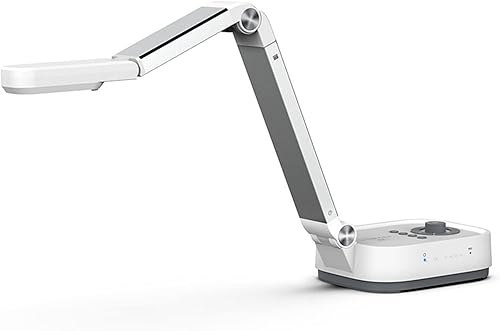 VIISAN VZ4 Cámara de documentos USB de 16 MP y cámara web 4K con modo dual HDMI/USB, zoom digital 16X, tamaño de captura A3, micrófono y LED