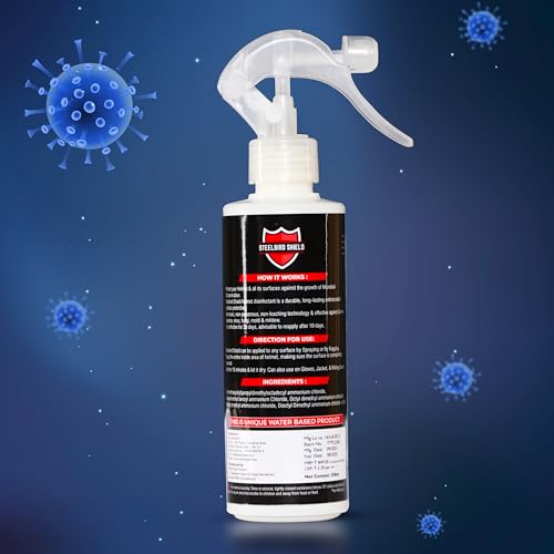 Image of Steelbird Helmet Interior and Exterior Cleaner Spray, Deep Cleaning for Helmet Interior - 250 ML