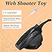 Spider Web Shooter Toy V2, Web Launcher String Shooters Toy 2.0 Upgrade, Cool Gadgets for Real Silk Superhero Role-Play, Funny Educational Toys for Children and Adults