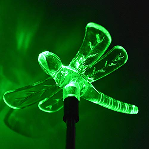 Luminária Solar para Jardim Libélula 4 Peças CBRN12923