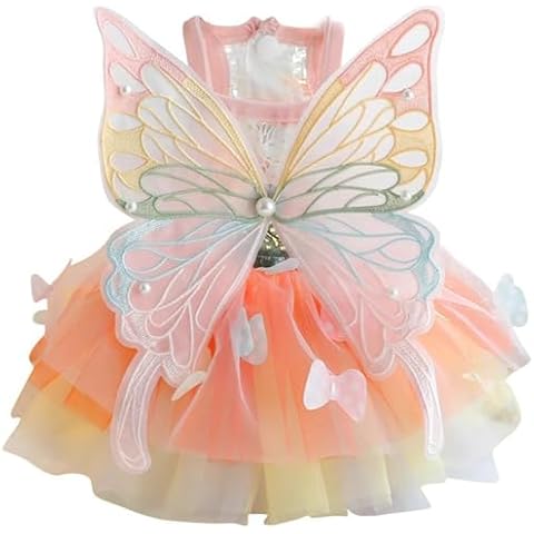 Littpet Living Hall Butterfly Wings Pet Costume Cover