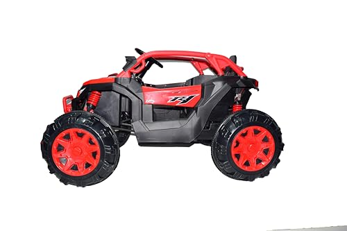 Image of CoolBaby 903 UTV Ride-On Car for Kids | 12V Battery Operated Off-Road Jeep with Remote Control, Music, Lights & 4 Motors | Foot Accelerator, Sound Control, Stylish Toy for Boys & Girls (2-8 Years)