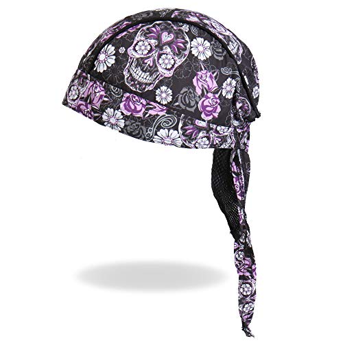 Pañuelo de cabeza bandana de moto Hot Leathers HWH1078 con estampado original 2