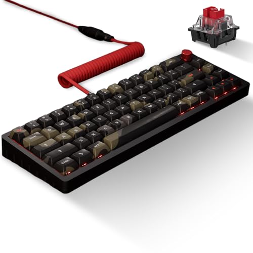 Das Keyboard DeltaForce 65 Clavier mécanique touches PBT anti usure
