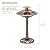 Alpine Corporation TEC106-BZ Outdoor Floor 3-Tiered Pedestal Water Fountain with Birdbath, Vintage Waterfall, 35", Bronze