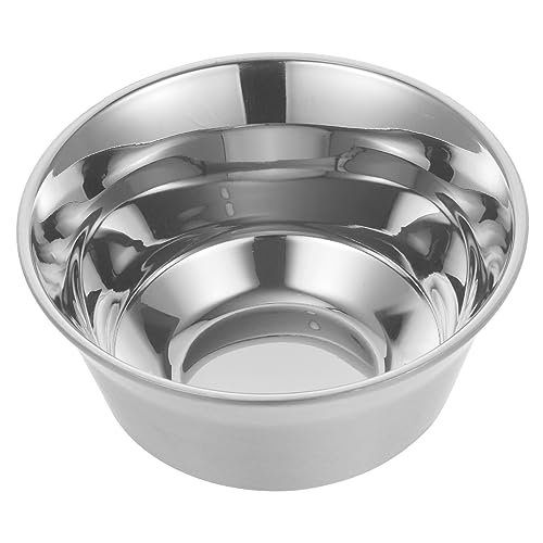 ABOOFAN Stainless Steel Rice Bowl Lightweight Salad Noodle Bowl Fruit Container for Serving Portable Kitchen Essential