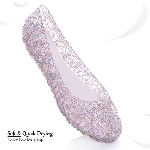 Image of Dear Time Women Flat Heel Summer Beach Jelly Shoes