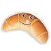 Karlie Hundespielzeug Plüsch Croissant L: 19 cm beige