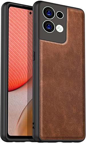 SEAHAI Cover per Oppo Reno 8T 4G (Reno8T), [Militare Anti-Caduta] Silicone Ultra Sottile Stile Fresco Custodia, con Metallo Magnetico Supporto e Protezione Fotocamera - Rosso
