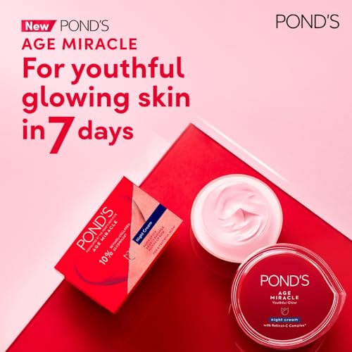 POND's Age Miracle Wrinkle Corrector Night Cream, 50 G - Image 3