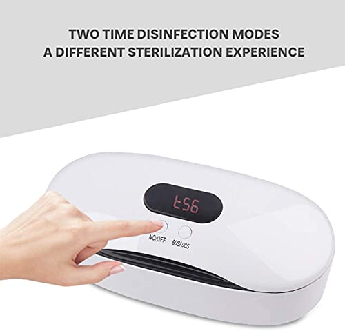 Stérilisateur Machine désinfectante professionnelle pour outils de manucure, Stérilisateur LED Box pour Téléphone Brosse à Dents Montre, Certification CE Stérilisation