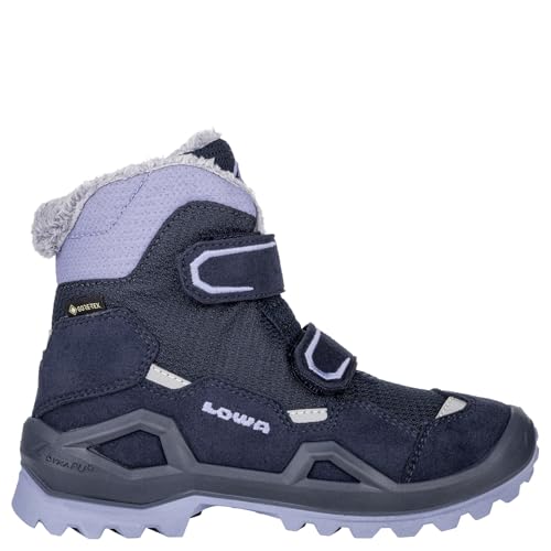 LOWA Stiefel mittel MILO EVO GTX MID JR navy/lavendel, 32