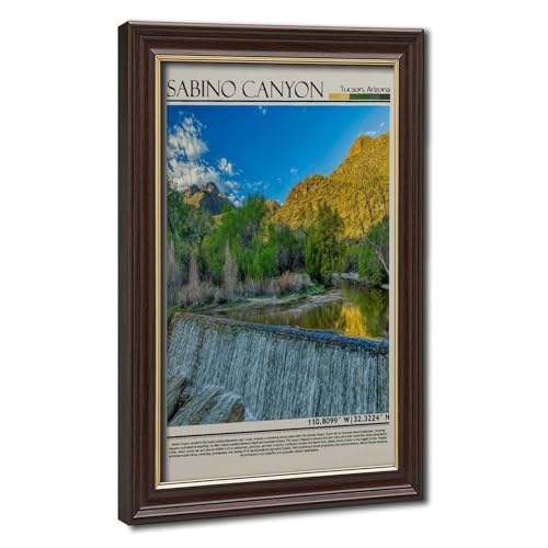 Poster Sabino Canyon Tucson Arizona toile déco murale bureau