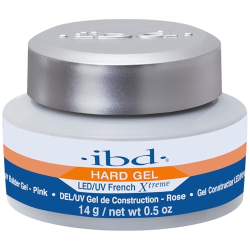 IBD Hard Gel – LED/UV French Xtreme Pink, 1er Pack (1 x 14 g...