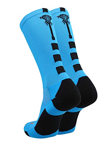 Image of TCK Lacrosse Socks Midline Lacrosse Stick Logo Crew Socks Men Boys Girls Women