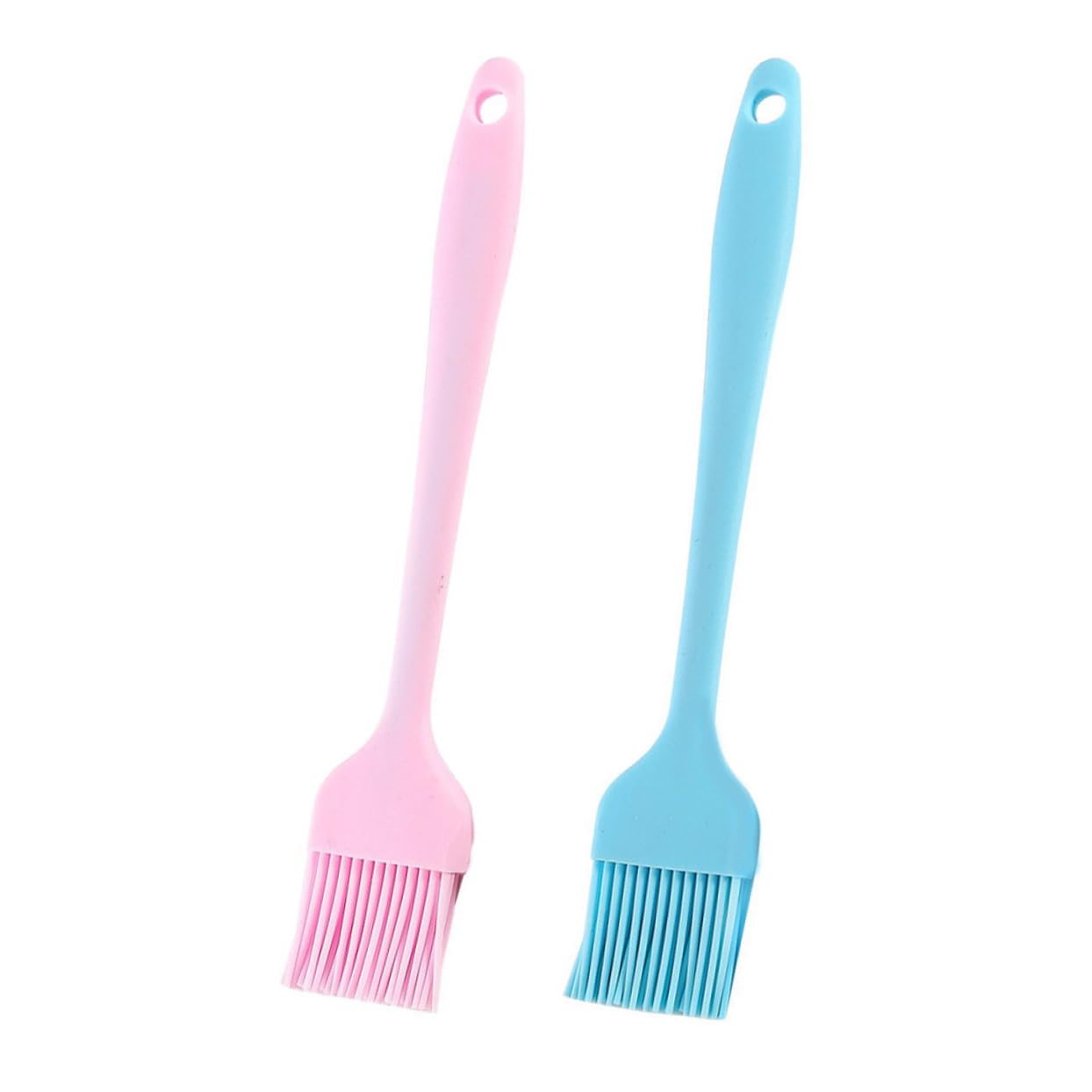 Sosoport 2Pcs Silicone Barbecue Oil Brush Kitchen Tools for Grilling Baking and Cooking