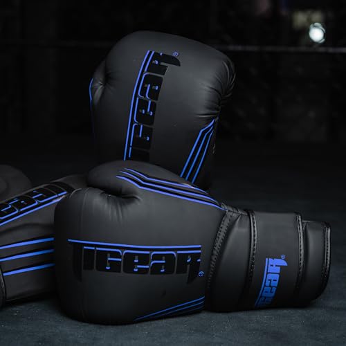Image of Tigear Surge Pro Boxing Gloves for Men Women & Kids | Engineered Leather Muay Thai Gloves, MMA Gear, Kickboxing Heavy Bag Training and Sparring