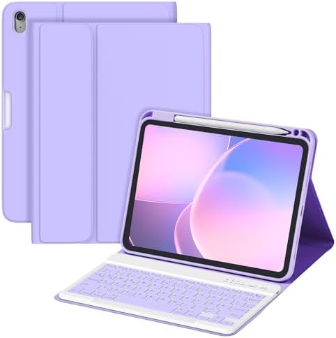 MMK Funda con Teclado para iPad A16 11ª Generación 2025/10ª Gener...