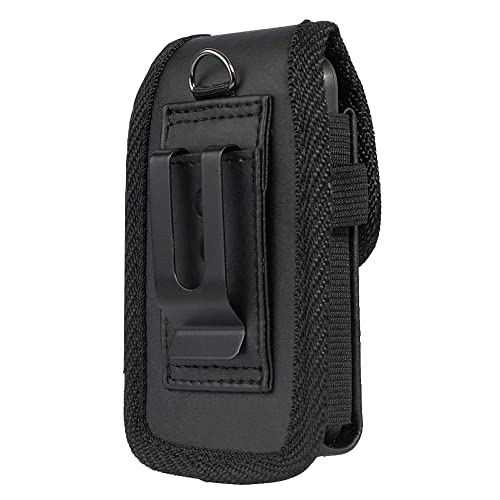 Étui portefeuille pour TCL Flip 3 protégeant des chutes avec fermeture élastique - 4