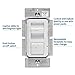 Leviton IllumaTech Slide Dimmer for LED 0-10V Power Supplies, 1200VA, 10A LED, 120/277 VAC, IP710-LFZ, White, Light Almond & Ivory