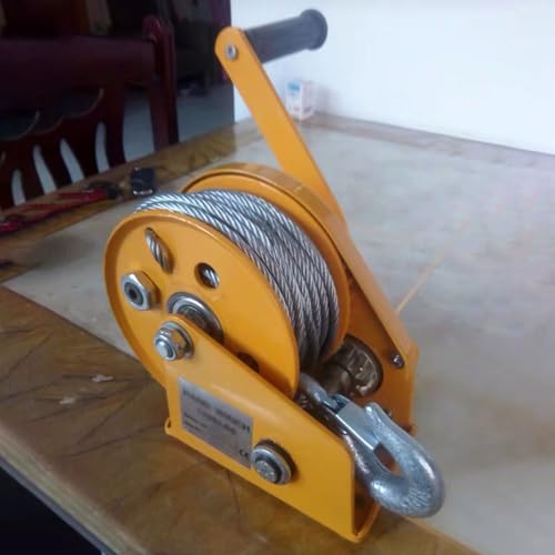 Kit de trípode de Rescate con cabrestante y protección contra caídas para Espacios confinados, pozos Profundos, alcantarillas y Acceso a pozos de Registro: Herramienta Salvavidas Flexible de