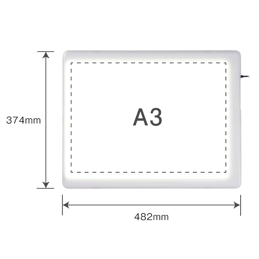 Amazon | 武藤工業 トレース台 ライトテーブル MLT-A3N