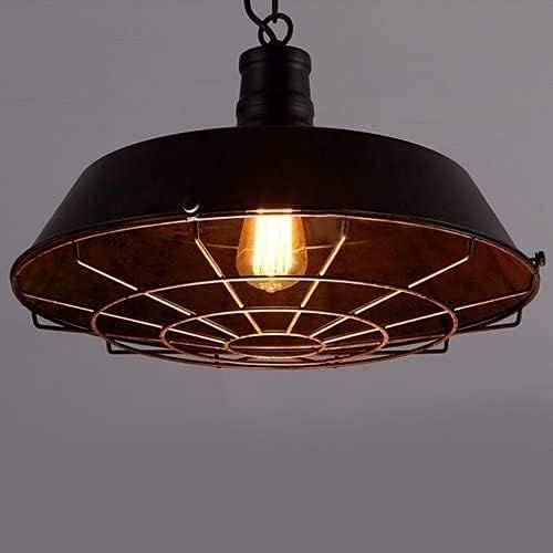 Industrial Vintage Style Iron Chandelier Adjustable Pendant Light Fixtures Mini Industrial Ceiling Lamp for Kitchen Island Dining Room Hallway Bedroom