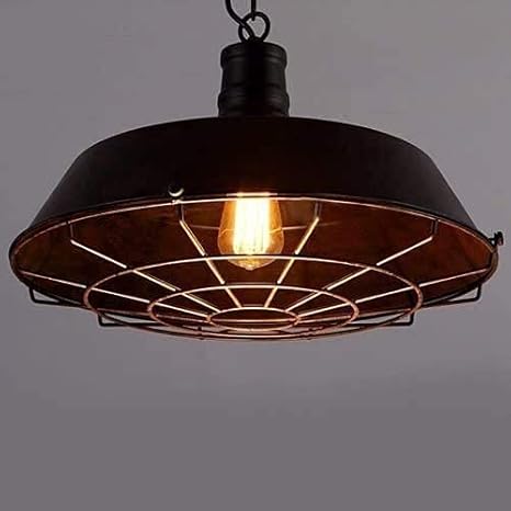 NZDY Industriële vintage stijl ijzeren kroonluchter instelbare hanglamp lampen mini industriële plafondlamp voor keuken eiland eetkamer hal slaapkamer photo 3