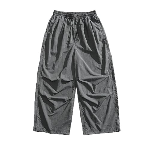 Men's Pants Summer Ice Silk Retro Techwear Casual Workwear for Men2