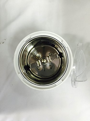 Preethi 0.4-Liter Grind n' Store Blue Leaf Chutney Jar