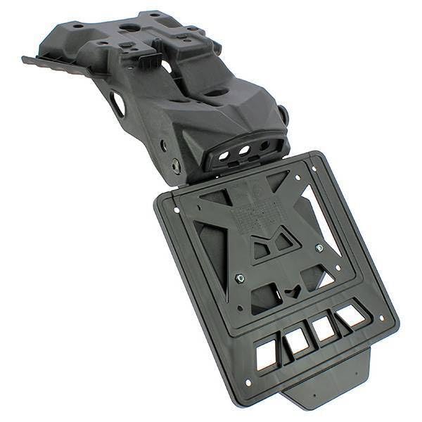 PORTATARGA A LED INTEGRA NERO PER YAMAHA T7