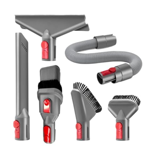 WQXMYDO Compatible con Dyson V7, V8, V10, V11 y V15 Absolute Detect, Accesorios for aspiradoras de Animales, Herramienta de Limpieza de Grietas for la Limpieza del hogar y el automóvil.